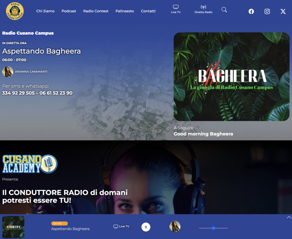 Portale Web Radio